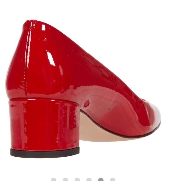 NIB J. Crew Patent Classic Block Heel Pump Sz 9 - Picture 2 of 7